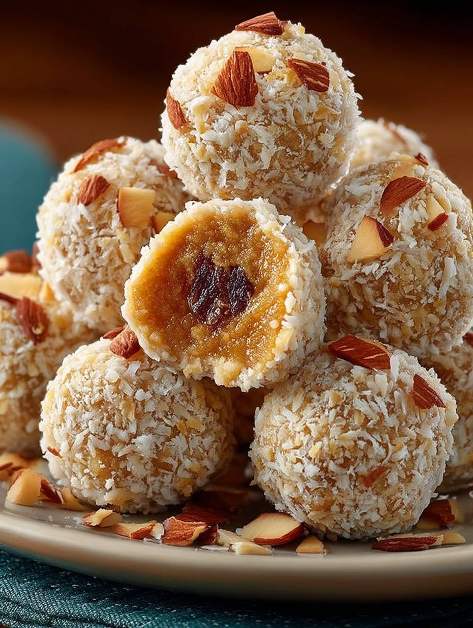 SÜSSE MANDEL-KOKOS-KUGELN image 2