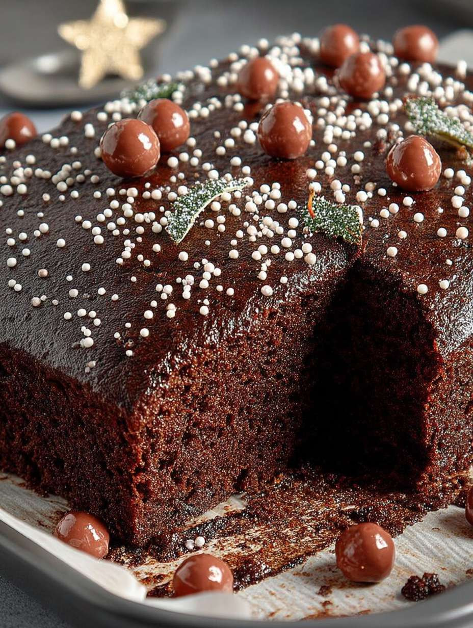 Schoko-Weihnachtskuchen vom Blech image 2