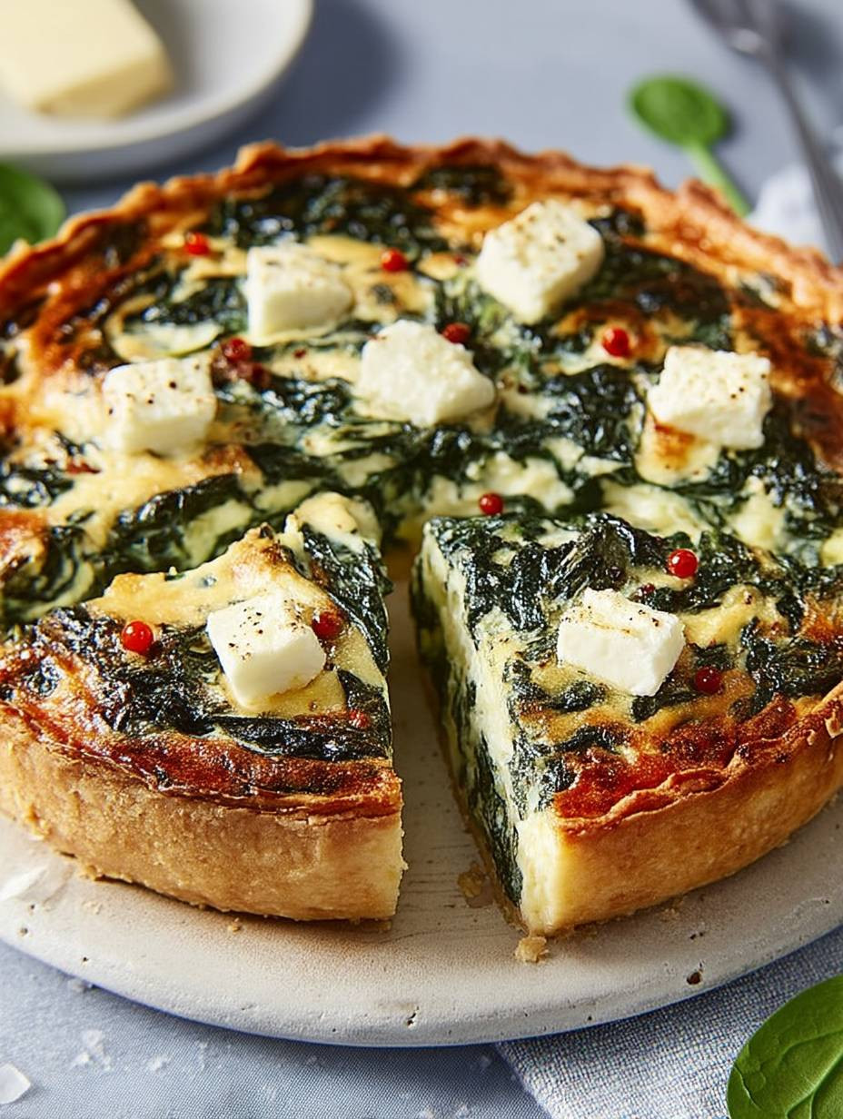 Spinatquiche mit Feta – einfach & lecker image 2