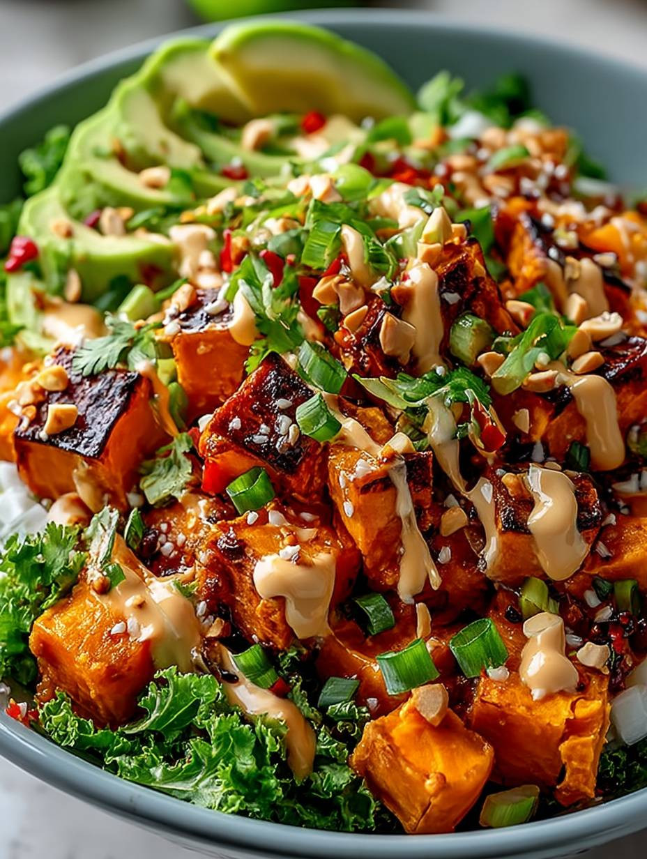 Thai Peanut Süßkartoffel Bowl image 2