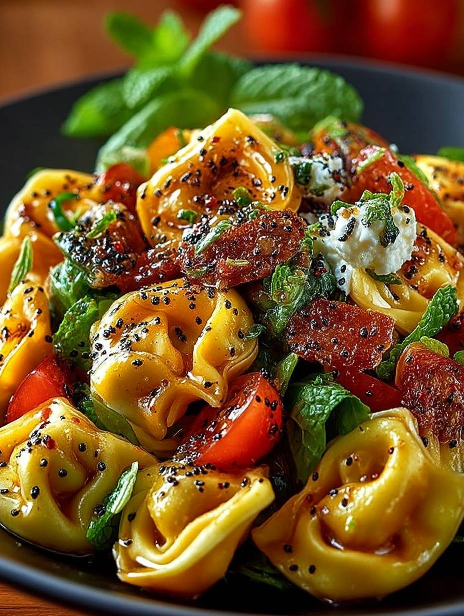 Tortellini Salat: Würzig-süßer Honig-Senf Nudelsalat für jede Party image 2