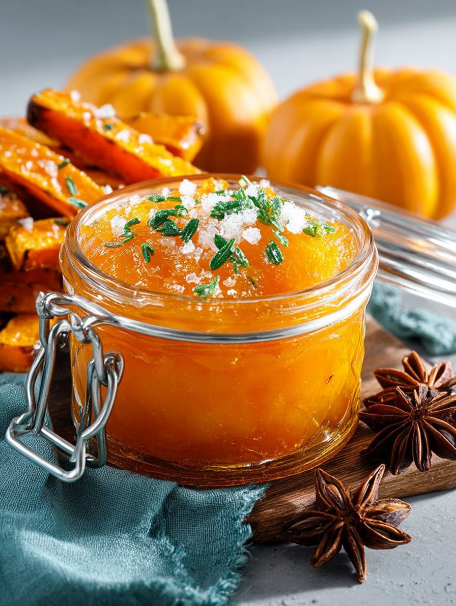 Winterliche kürbis-apfel-marmelade mit orangensaft image 2