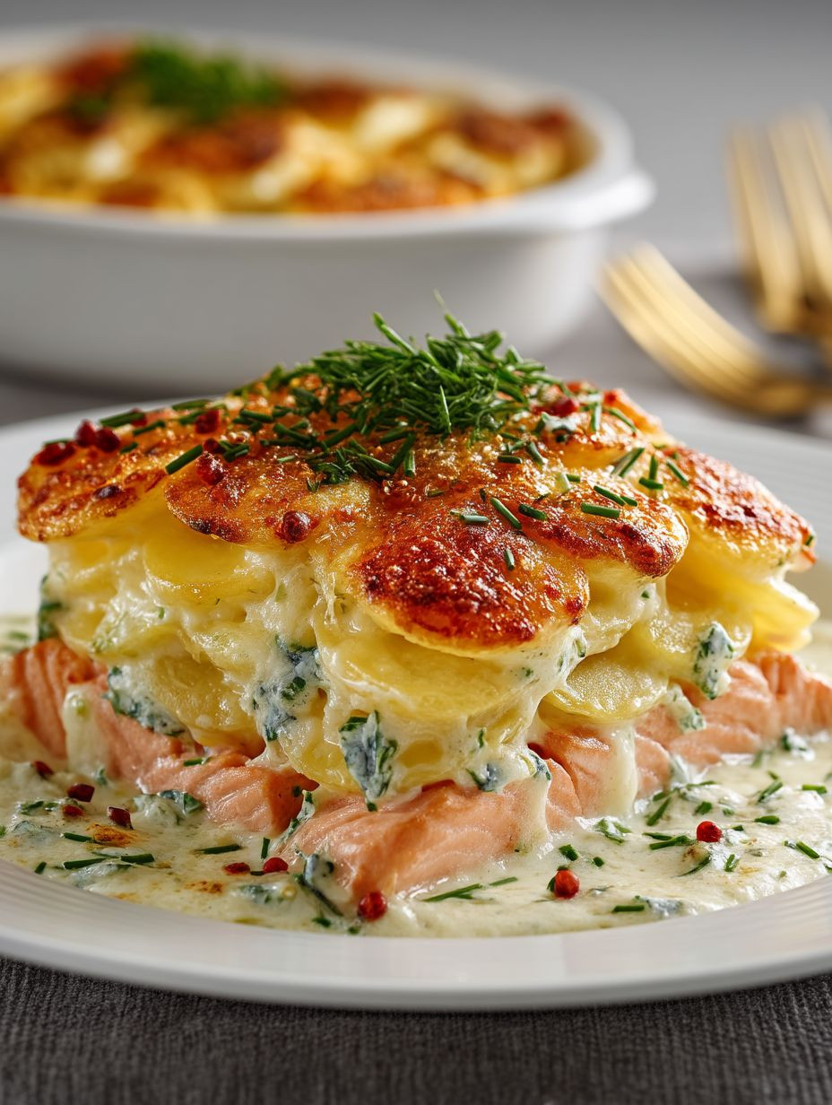 Zarter Lachsauflauf – Cremig und Köstlich! image 2