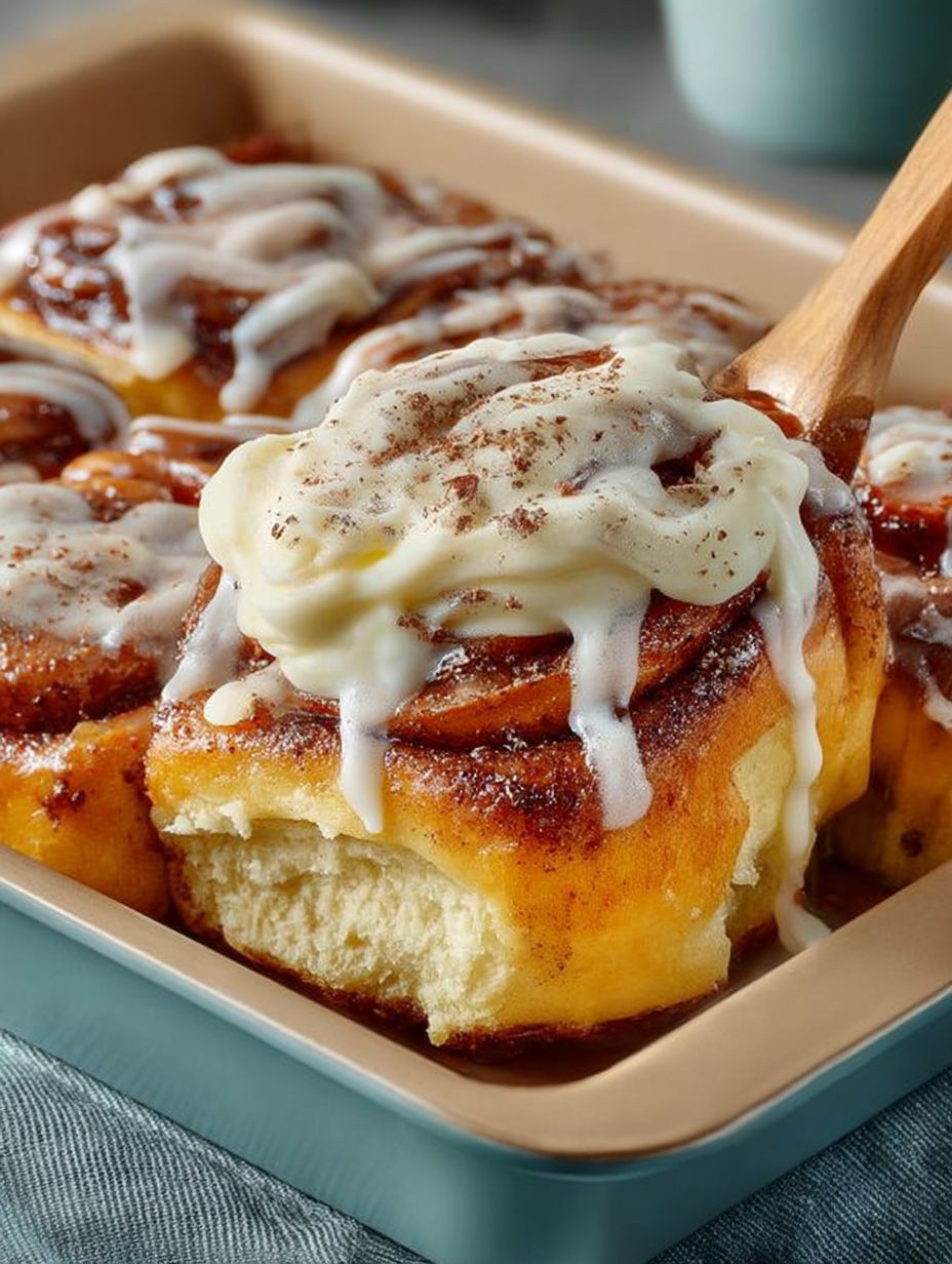 Zimtschnecken-Brioche mit Vanille-Frischkäse-Glasur image 2