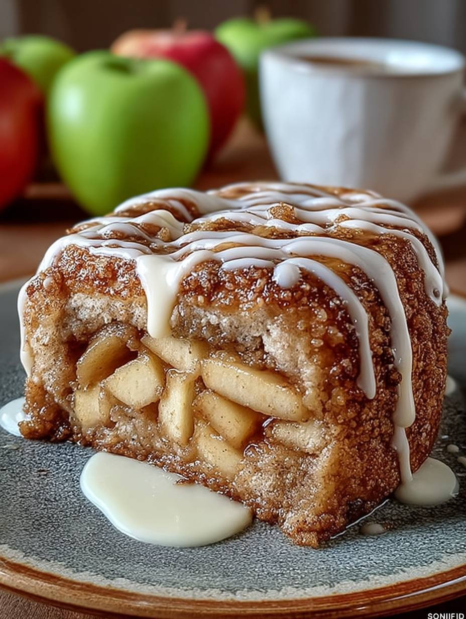 Zimtschnecken Apfelkuchen image 2