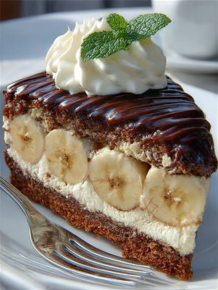 Bananenkuchen mit Quark-Creme image 2