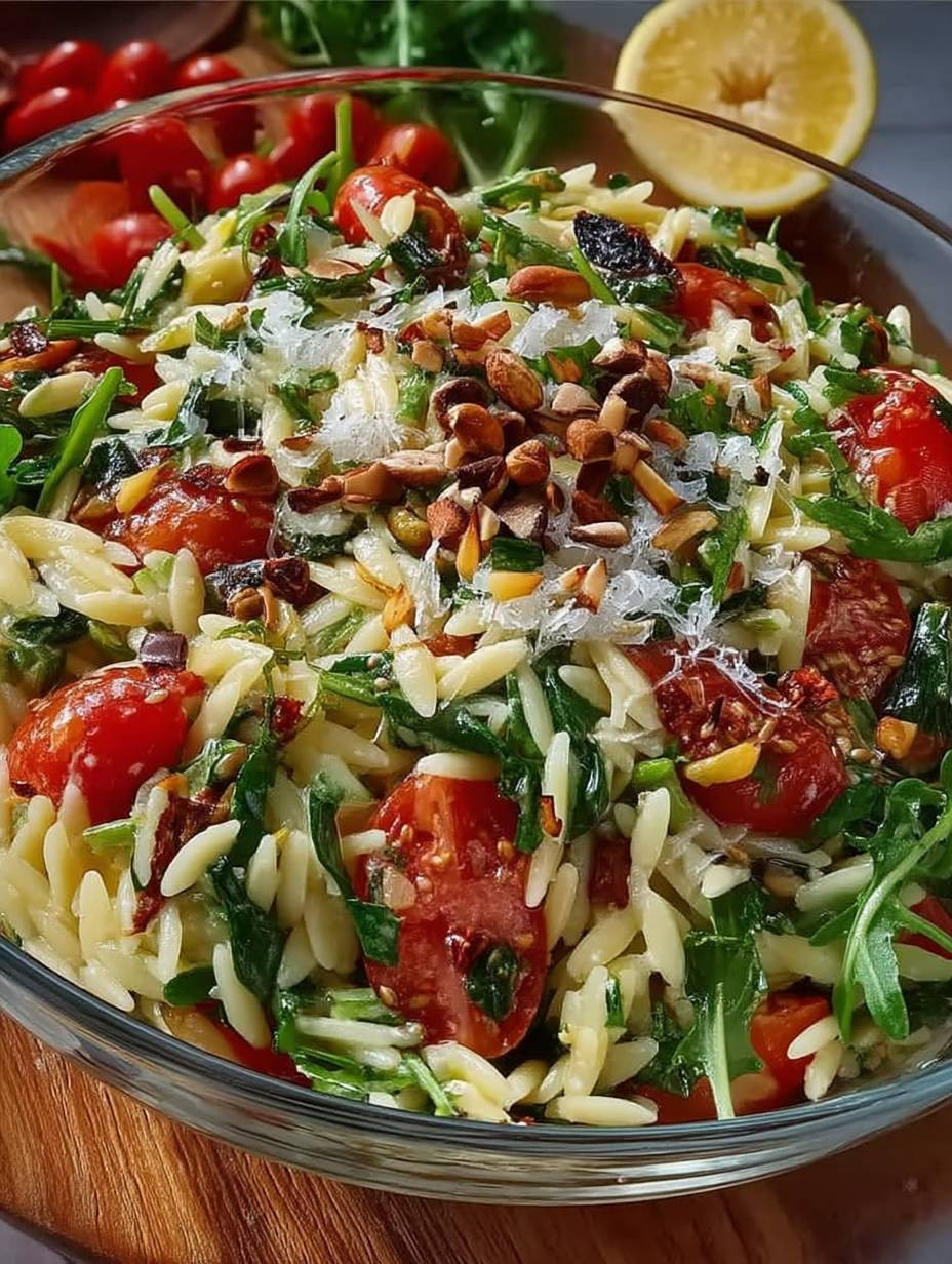 DER BESTE ORZO NUDELSALAT image 2