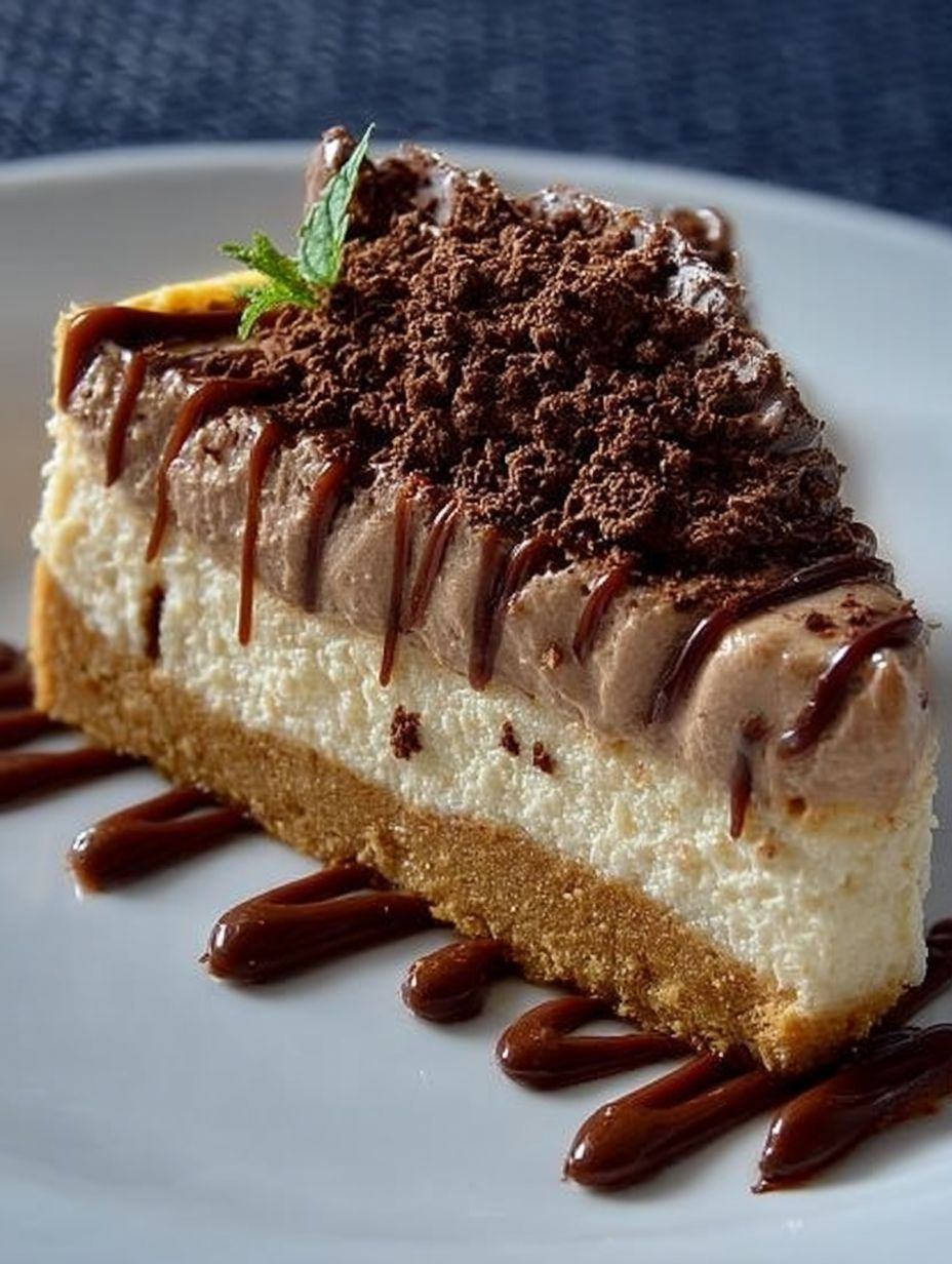 Du wirst dir die Finger ablecken! Kaffee-Schokoladen-Käsekuchen! image 2