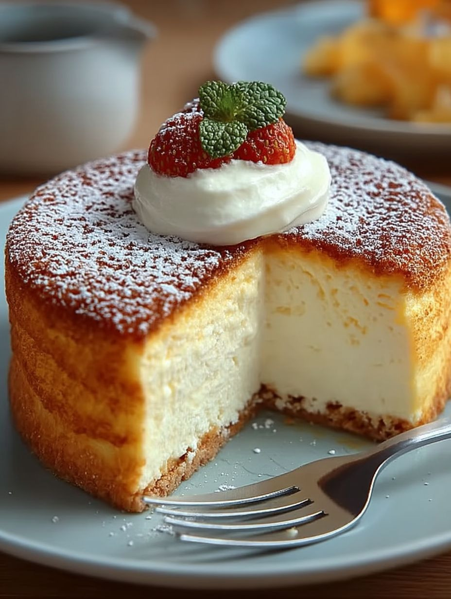 Fluffiger Wolkenkuchen ohne Mehl image 2