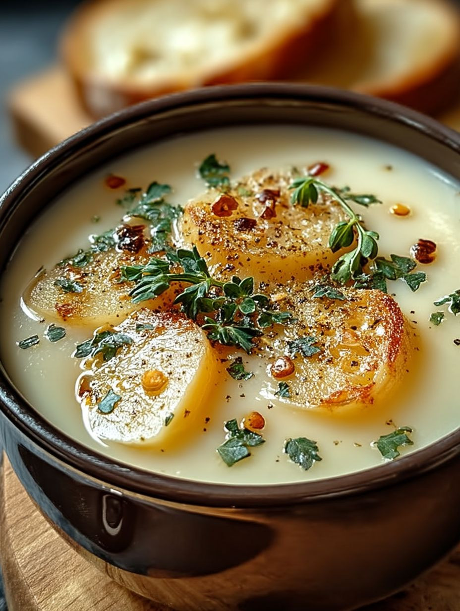 Französische Knoblauchsuppe image 2