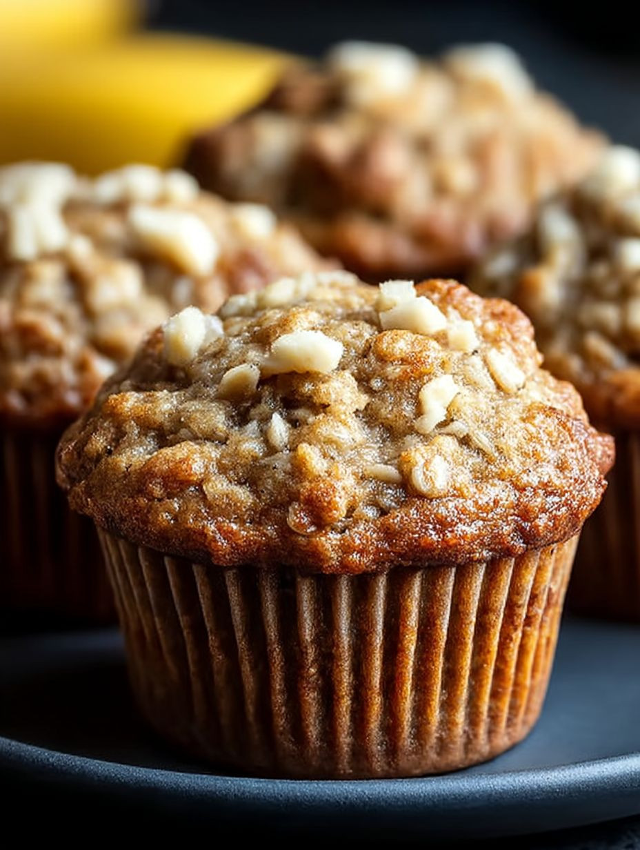 Gesunde Bananen-Haferflocken-Muffins image 2