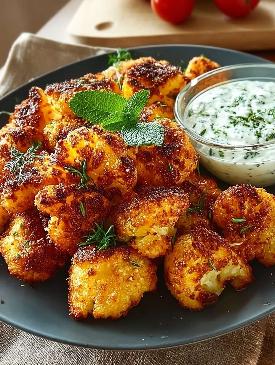 Gesunde Blumenkohl-Nuggets aus dem Ofen image 2