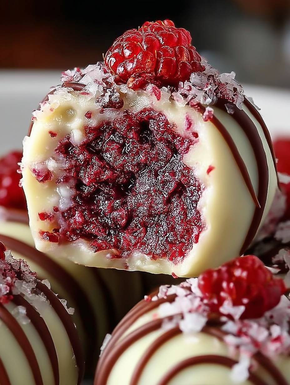 Himbeer Cheesecake Pralinen image 2