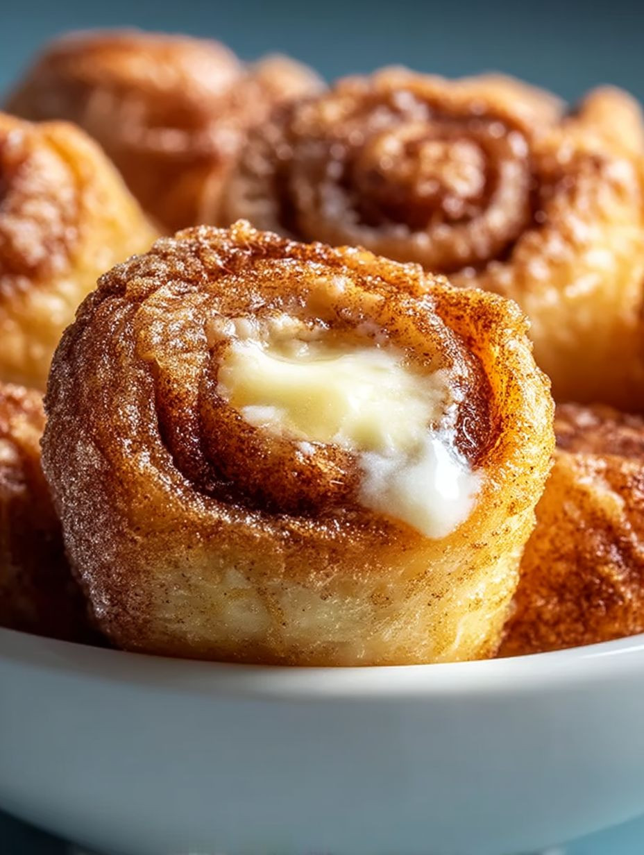 KNUSPRIGE KETO-ZIMT-RÖLLCHEN MIT FRISCHKÄSE image 2