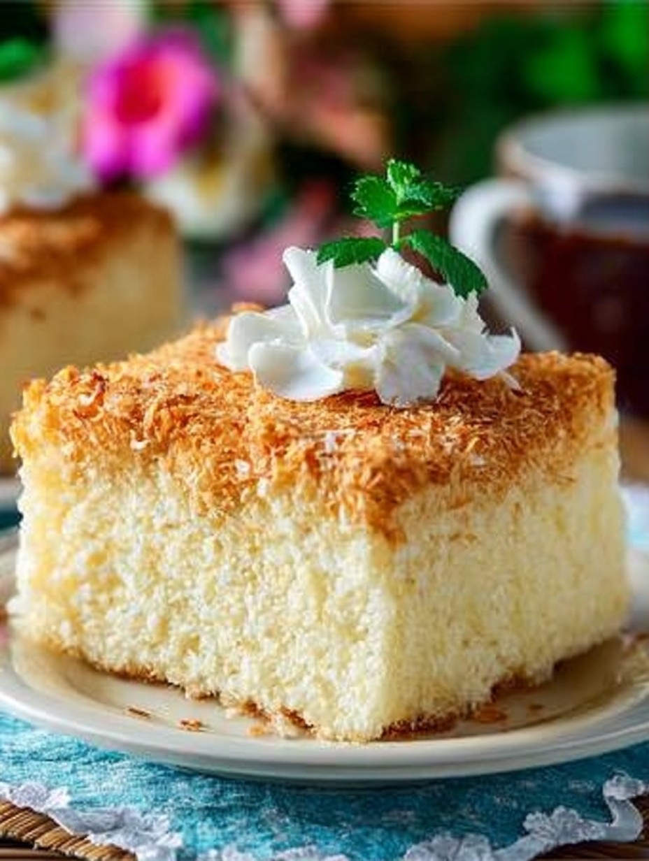 Kokoskuchen mit Quark image 2