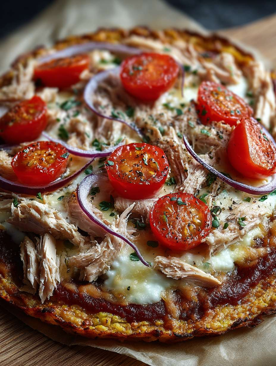 Low-Carb Pizza mit Quark und Thunfisch: Der Genuss ohne Reue! image 2