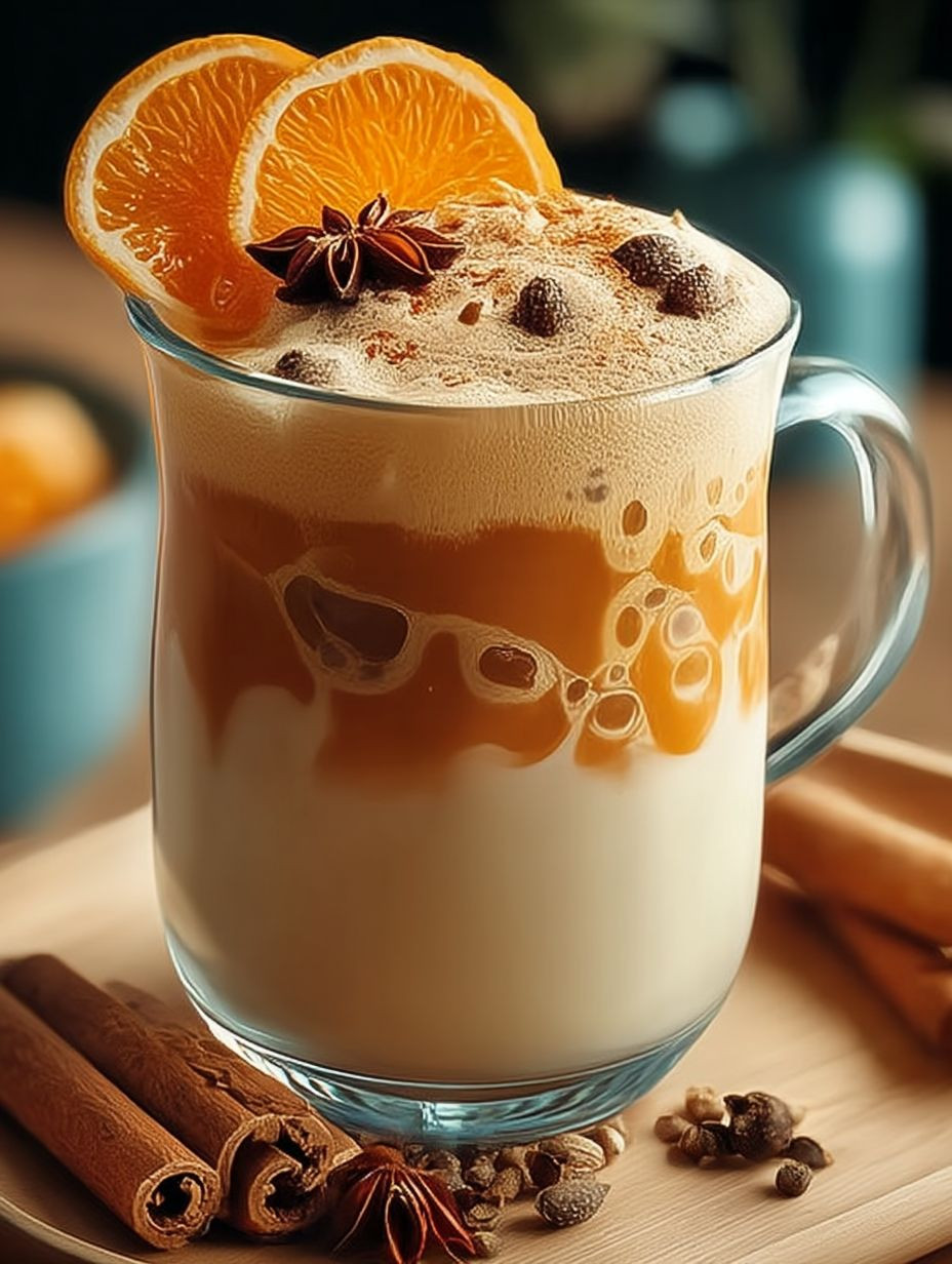 Orange-Zimt-Milchtee image 2