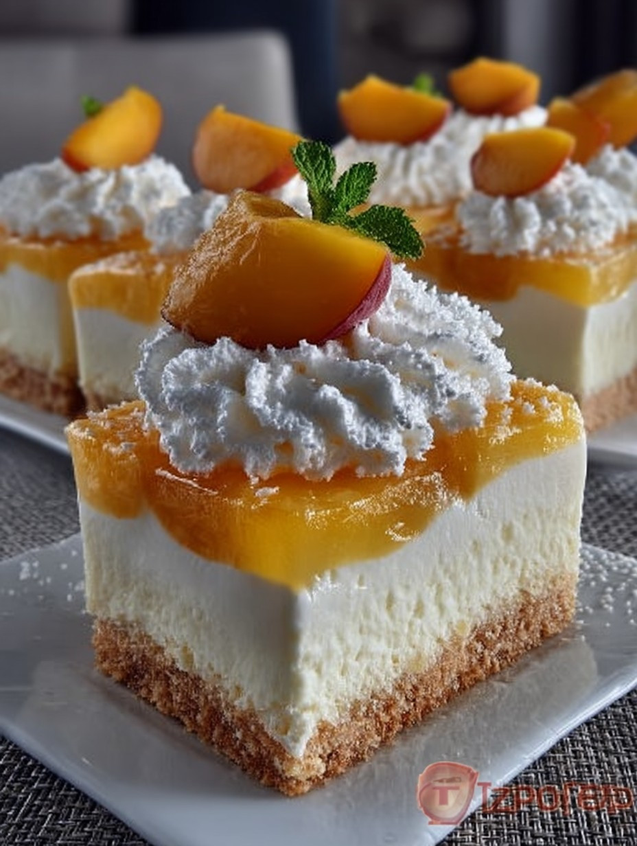 Pfirsich-Cremeschnitten image 2