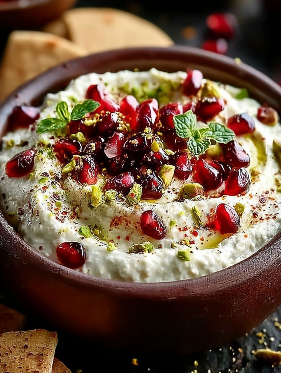Pomegranate Pistachio Feta Dip image 2