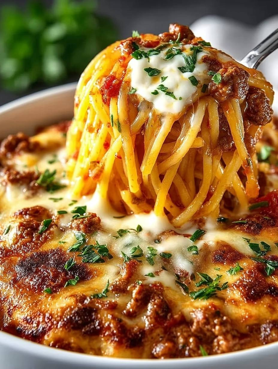 Proteinreicher Spaghetti-Auflauf image 2