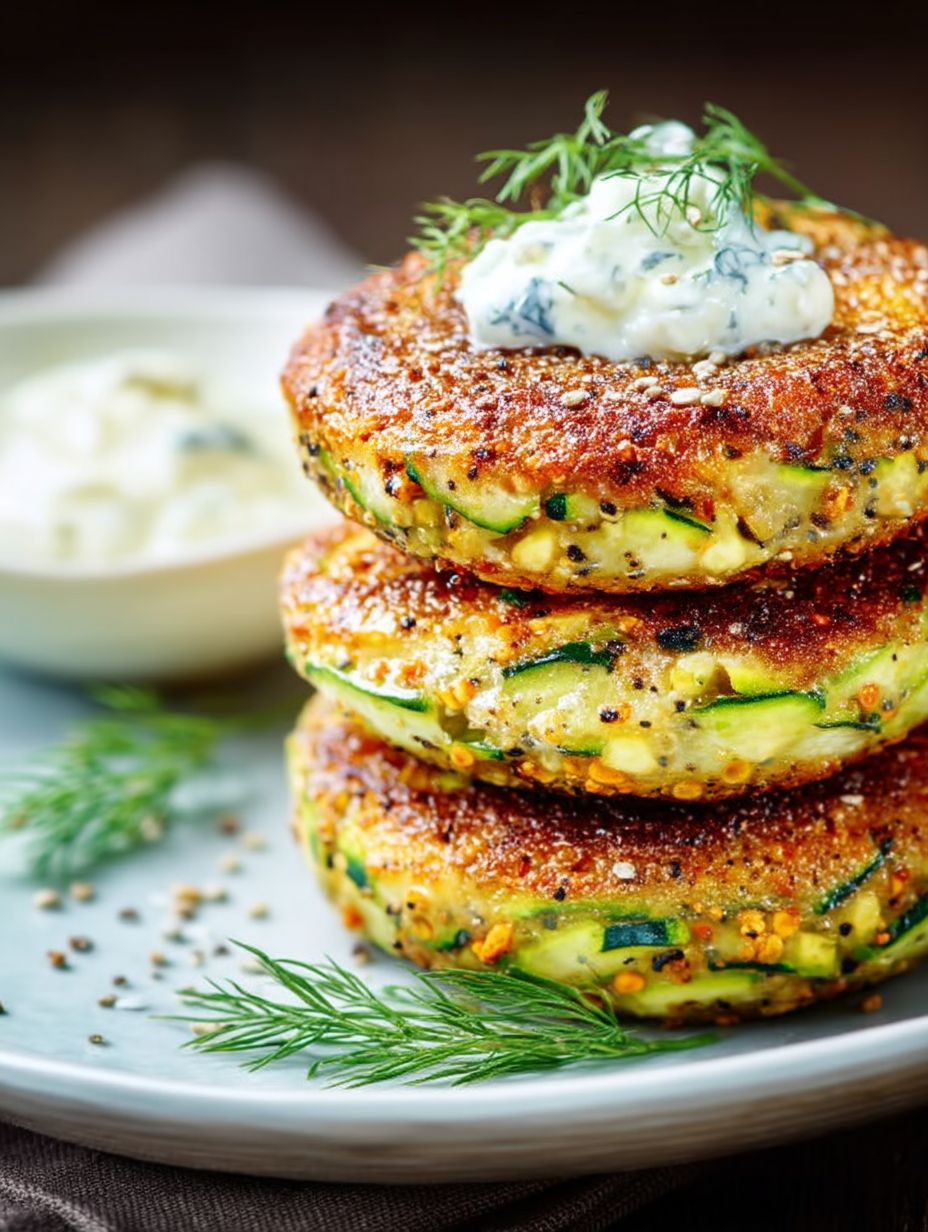Quinoa Burger mit Feta und Zucchini image 2
