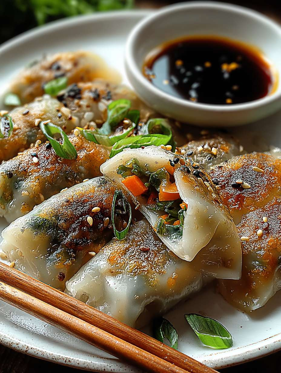 Reispapierknödel mit Gemüsefüllung image 2