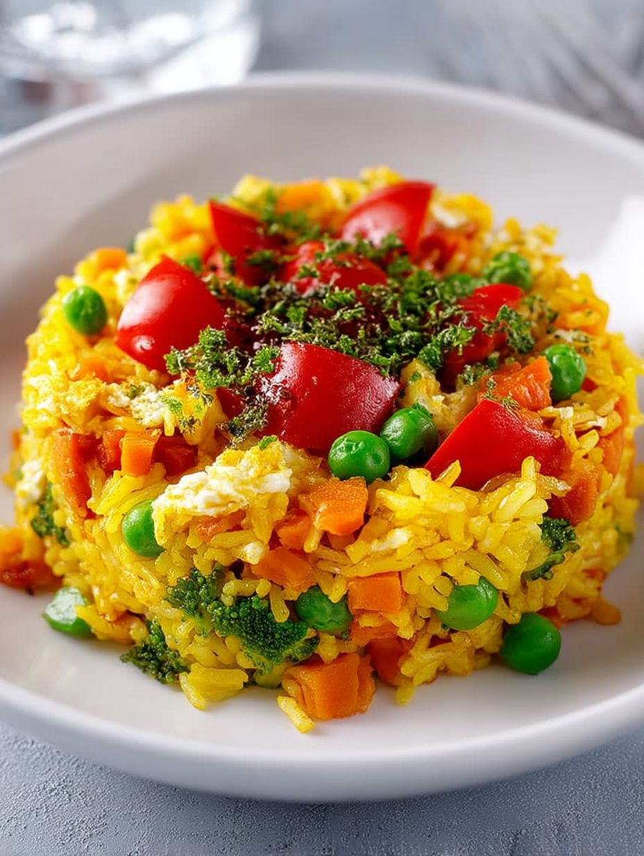 Reispfanne mit Gemüse image 2