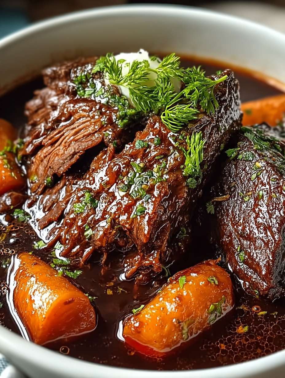 Rindfleisch in Rotwein geschmort image 2