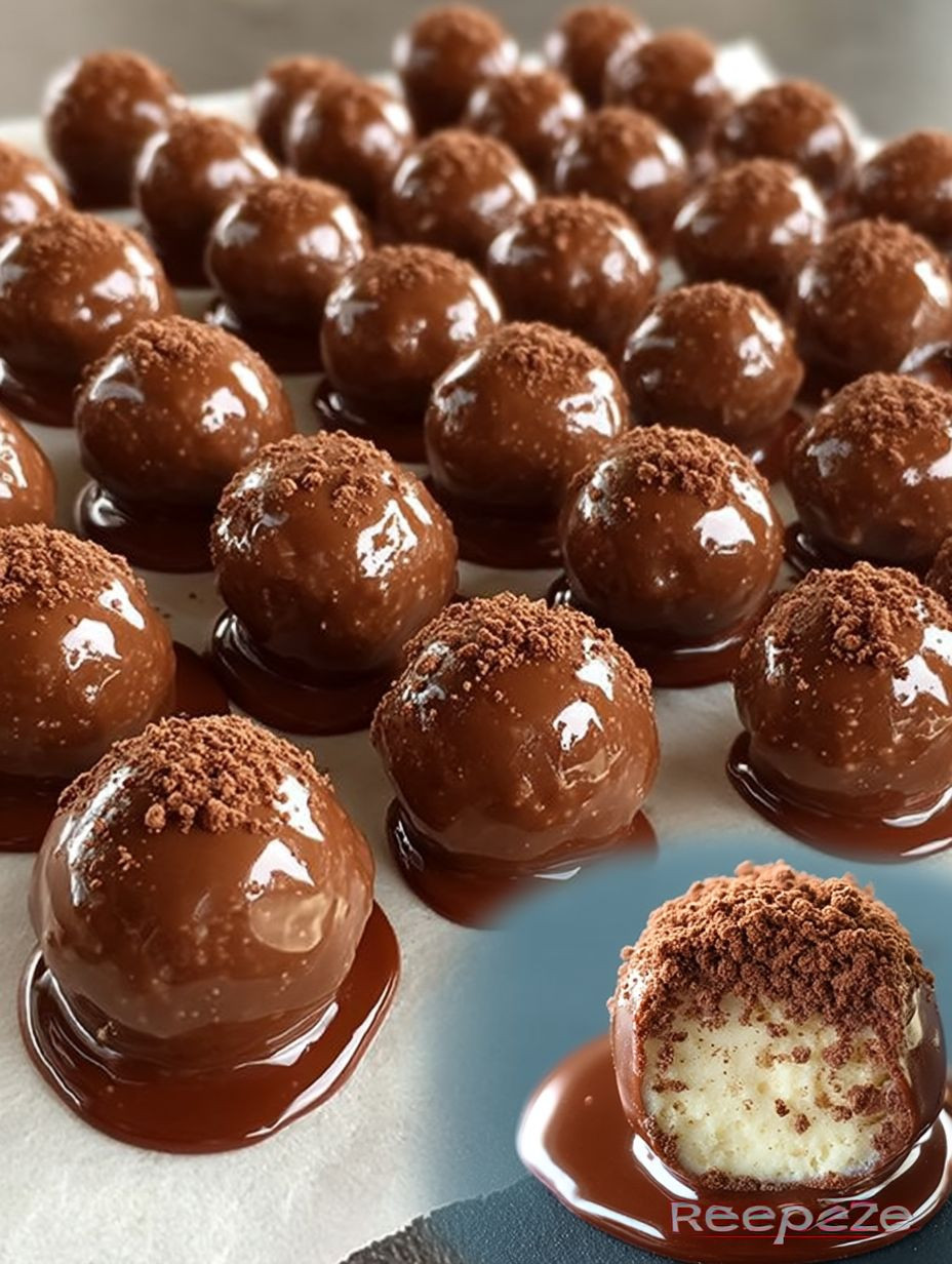 Schnelle Tiramisu-Kugeln, die süchtig machen. Kein Kochen oder Backen image 2