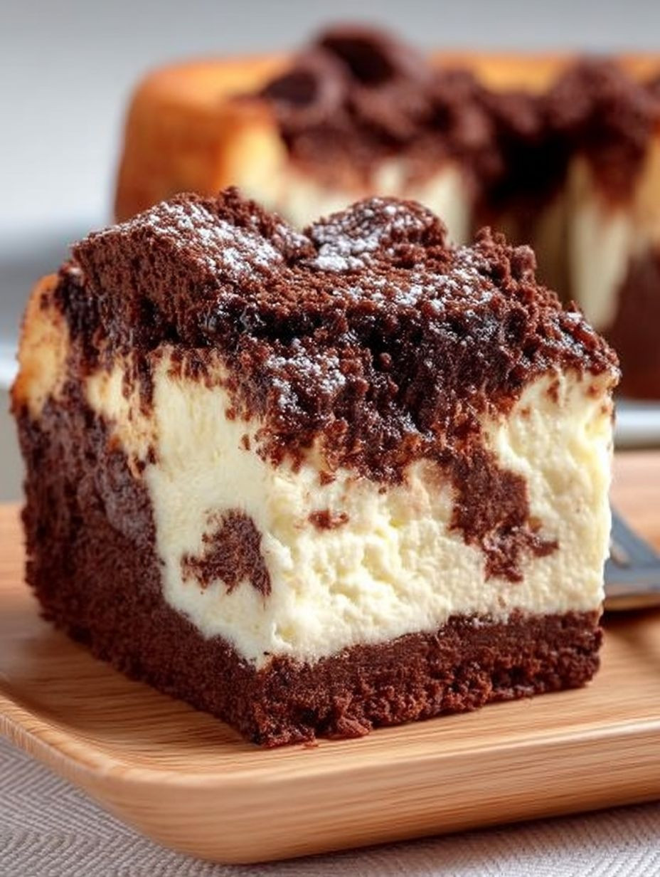 Schoko-Vanille-Quarkkuchen image 2