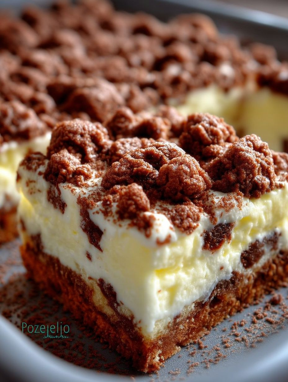 Streuselkuchen mit Quark und sauerer Sahne image 2