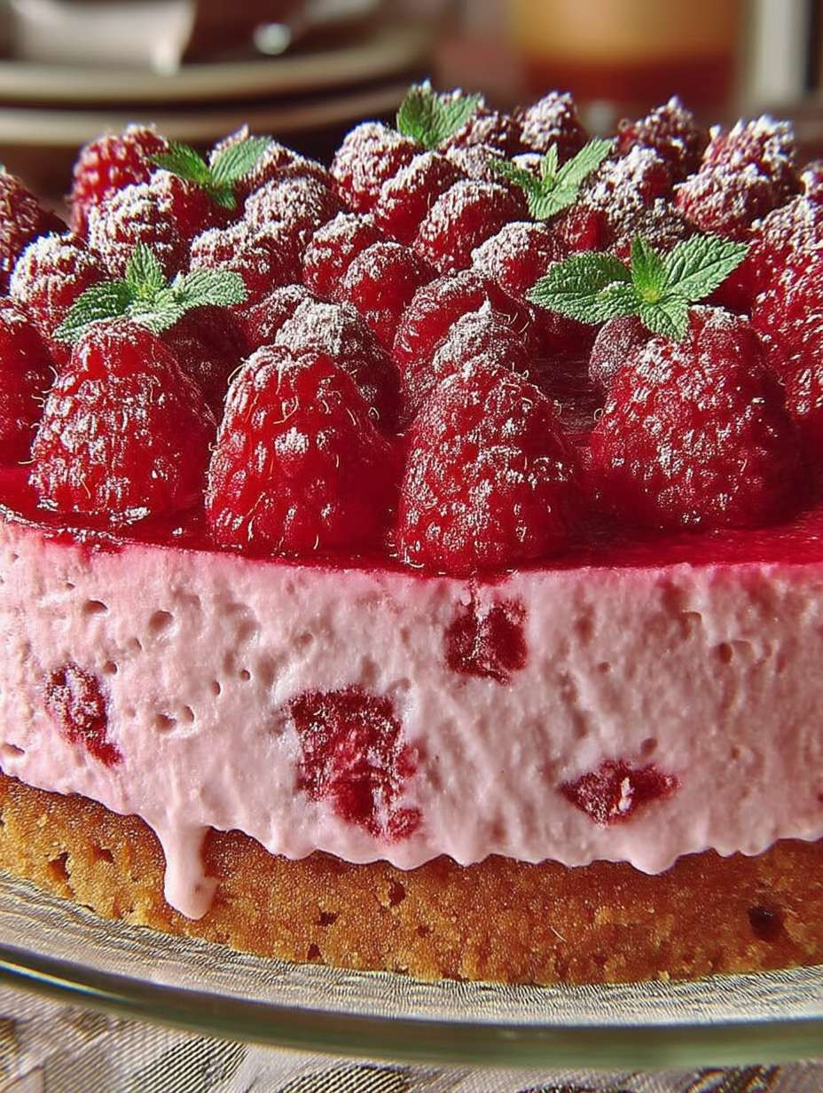 Super schnelle Himbeertorte image 2