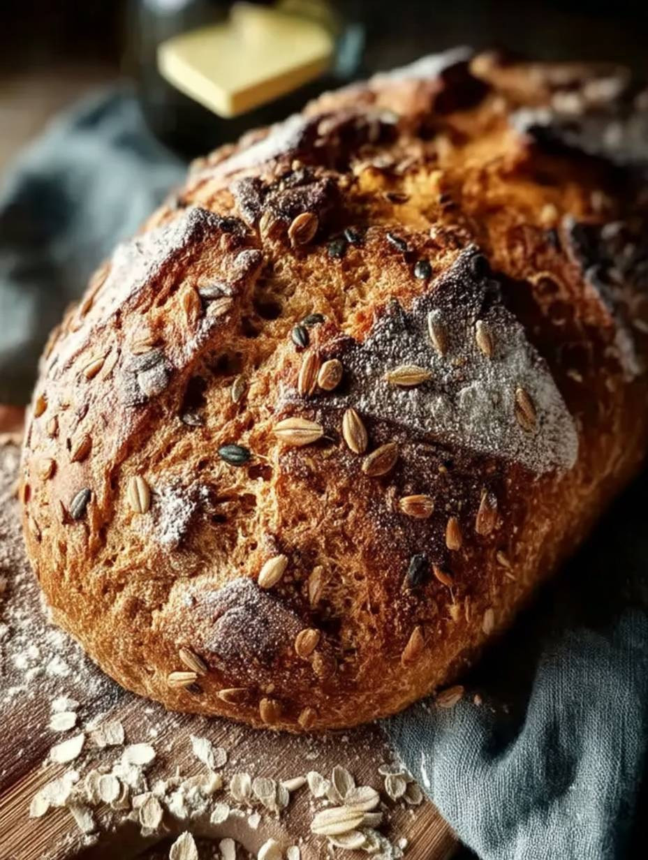 Turbo-Vollkorn-Körner-Brot mit Backpulver image 2