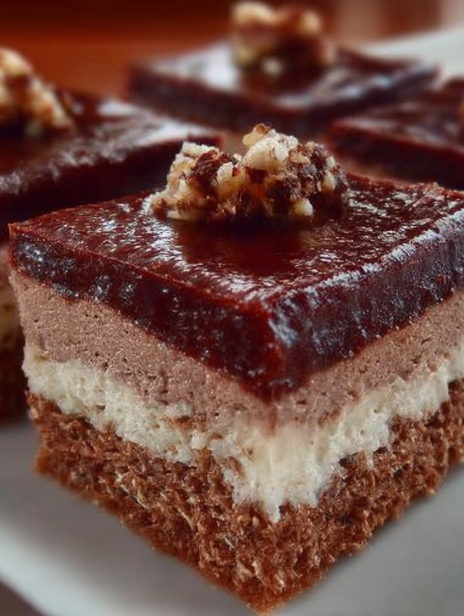 Versoffener Franz – cremige Rum-Nuss-Schnitten image 2