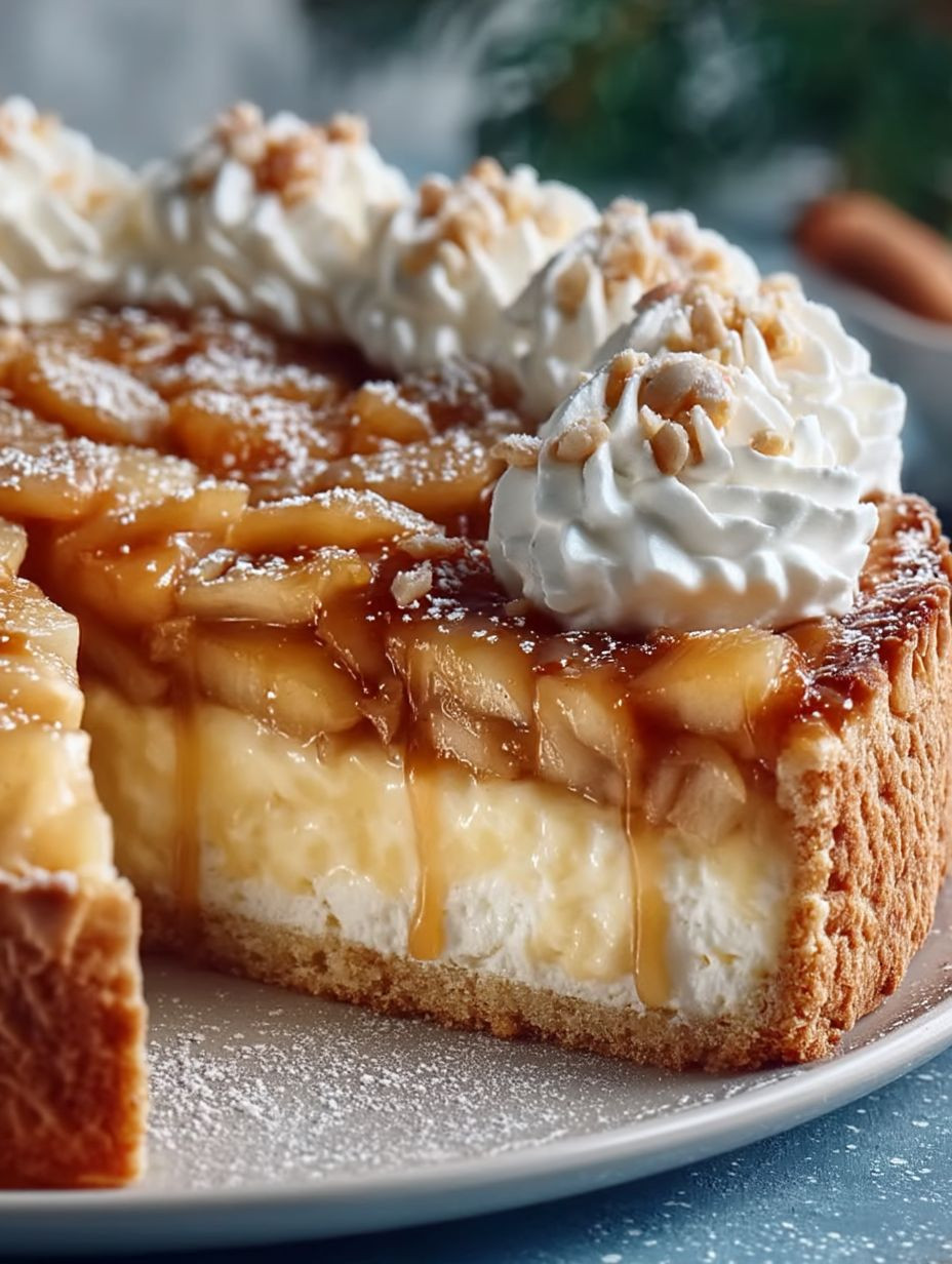 Winterapfeltorte mit Schmandcreme image 2